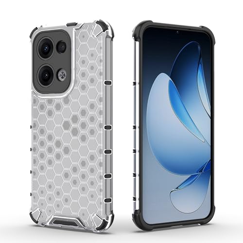 Image of Glasgow Back Case Cover Compatible with [ Oppo Reno 13 Pro 5G / Reno13 Pro 5G ] (Stylish Design) - Transparent