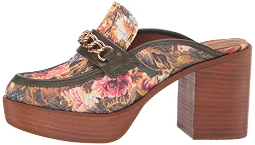Franco Sarto Women's L-Katraclog Mules, Multi Floral, 7.5 #TOP7