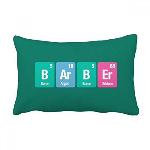 Oreiller lombaire de barbier science multicolore, le cadeau déco idéal pour canapé maison - 2