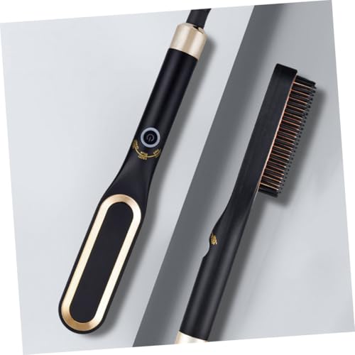 Mini peine alisador eléctrico para cabello y barba miniatura 6