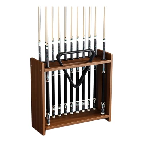 Support de queue de billard 12 emplacements avec structure autoportante stable