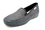 zapatos muro leon guanajuato  Muro 805 Marino - Zapatilla de Rafia para Mujer (38)