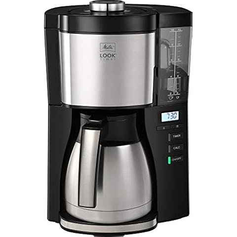Melitta 1025-18 Look V Timer Filter-Kaffeemaschine mit Thermo-Kanne und Timerfunktion Cover