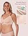 Momcozy Nursing Bras for Breastfeeding, 3.0 Jelly Strip Lift Support Maternity Bra, Seamless Soft Wirefree Pregnancy Bra