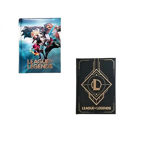 Diario League Of Legends Non Datato 13X19 Cm.