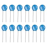 QUARKZMAN 12 Stück Spannungsabhängige Widerstände 14D390K Varistor AC 25V Radiale Anschluss-Scheibenvaristoren 14.5mm Durchmesser Überspannungsstromschutz Für AC/DC-Schutzschaltungen