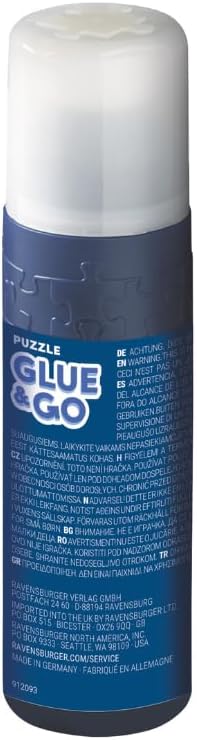Ravensburger Puzzle Glue Conserver - Suitable For Up To 1000 Piece Jigsaws