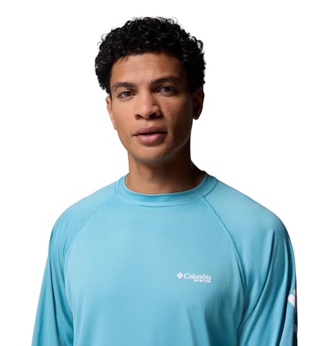 Chemise Terminal Tackle Columbia manches longues bleu taille grande 3X