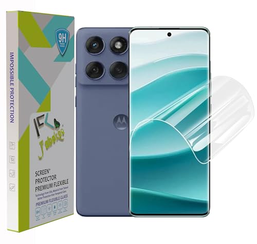 Image of FabeKee Full Screen Protector Guard Film Compatible For Motorola Edge 60 Fusion 5G Cellphone Self Healing Unbreakable Hd Hydrogel [Tpu Film] Flexible Film-Clear [Not Tempered Glass]