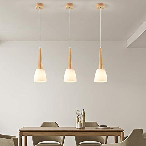 Lámpara de bar E14 con iluminación nórdica de techo para dormitorio 6