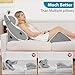 4PCS Orthopedic Wedge Pillow Set for Sleeping, Adjustable Bed Support for Back, Knee, Leg & Lumbar Pain Relief, Acid Reflux, Anti-Snoring & GERD (White)
