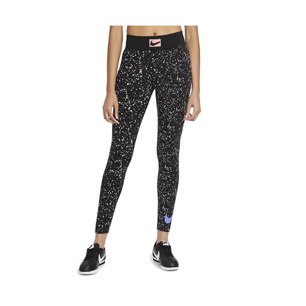 Nike-womens-Leggings Nike Women's Sportswear Leg-A-See High-Rise Leggings Black Small