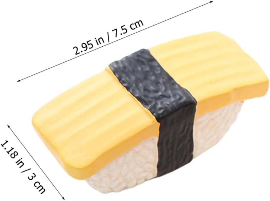 balacoo 15pcs Sushi Shaped Chewing Toy for Dogs Interactive Puppy Playthings Molar Toys for Health Fun Pet Supplies for Chewing and Play