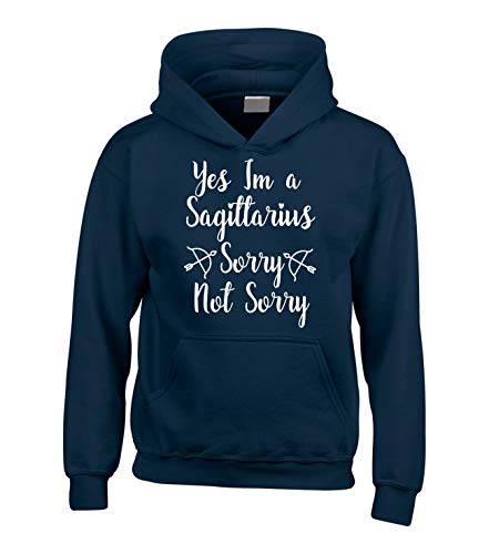 Sweat à capuche Sagittaire bleu Edward Sinclair cadeau anniversaire ado