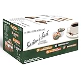 Boston’s Best - Decaf Assortment Flavored Coffee Blends, Dessert Gourmet, Compatible with Keurig Coffee Maker, 1 Count (80 Single Serve Medium Roast Cups)