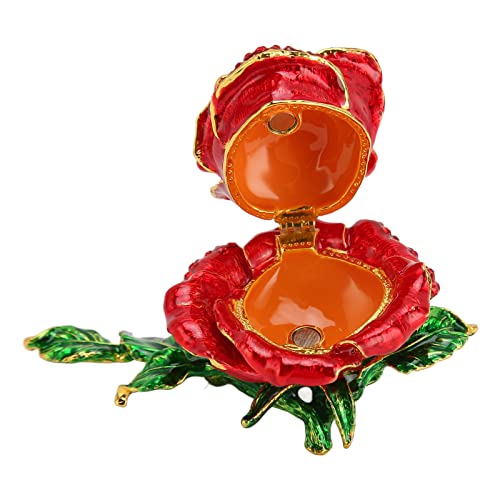 Boîte à bijoux rose sur votre coiffeuse pour ranger vos bagues