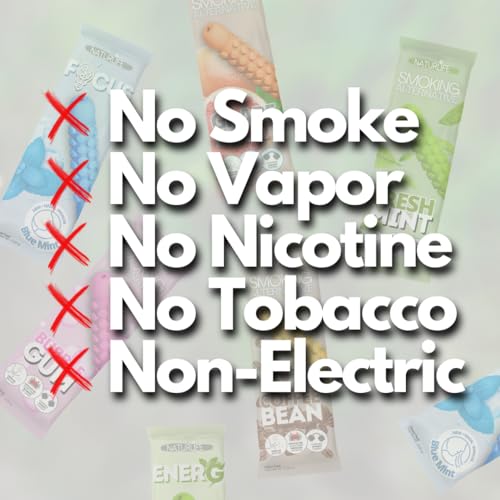 Smokeless Alternative | Before and After Quitting | Oral Fixation Relief Quit Smoking Aid Stop Vaping Aid | Tobacco-Free Nicotine-Free Non-Electric Travel Friendly (Bubble Gum, 1 Pack)