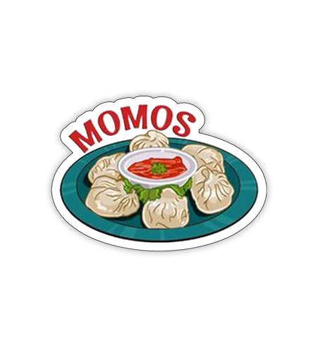 Image of Gift Me Bazar Fast Food Fridge Magnets for Refrigerator Stylish Decor | Home, Kitchen and Office Decoration | Best Souvenir Gift (Momos)