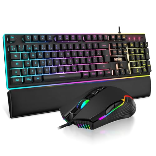 RedThunder K10 Reposamuñecas Teclado y Ratón