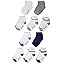 White/Grey/Navy - 10 Pack