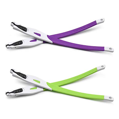 Repuesto de goma para montura Oakley Crosslink juego de varillas verde púrpura