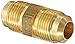 Eaton Aeroquip 2060-8-8B Brass Flared Tube Fitting, Union, 1/2" Male SAE 45 Degree