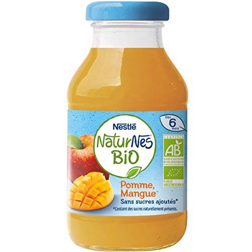Nestlé Bébé Naturnes BIO Boisson Pomme Mangue Dès 6 Mois 200 ml