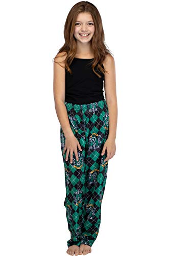 Harry Potter Big Girls Hogwarts Houses Crest Lounge Pants Pajamas2
