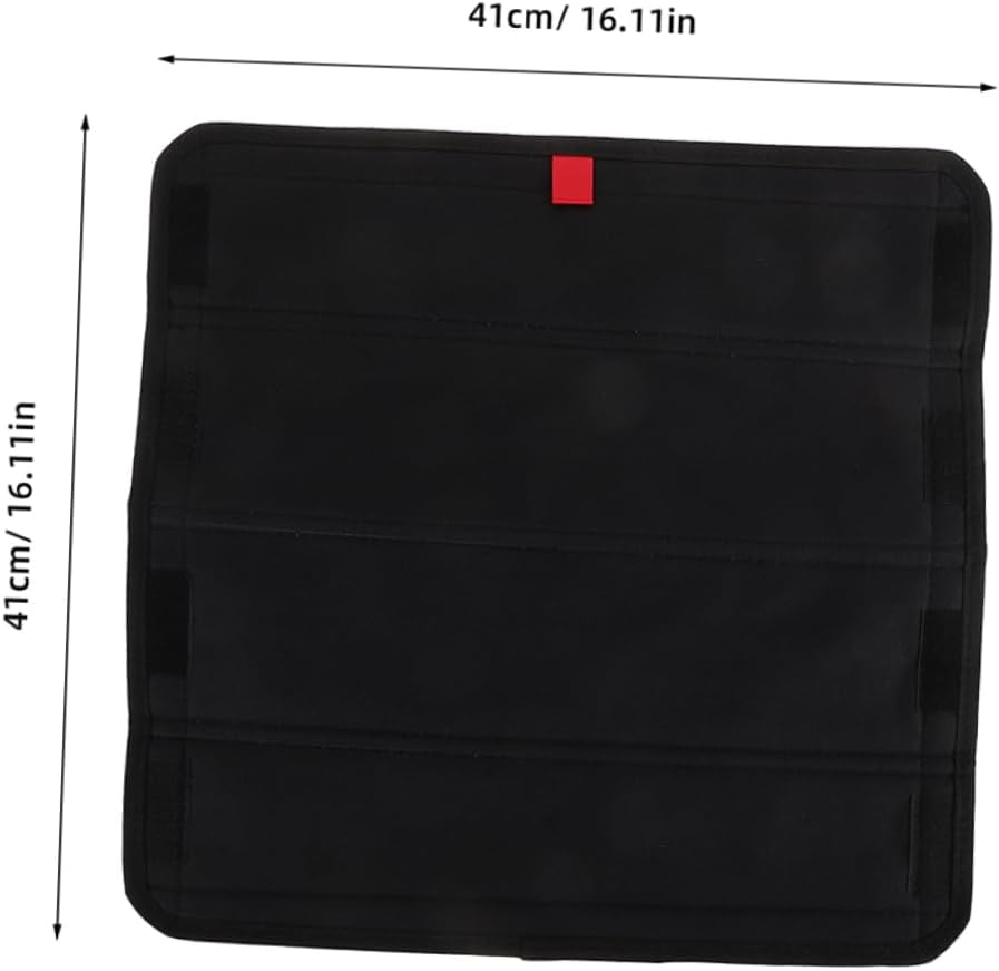 Alipis 2PCS RV Skylight Vent Cover Foldable Camper Window Sun Shade for Privacy Blackout Protection Compatible RV Windows and Trailers 16.11x16.11in