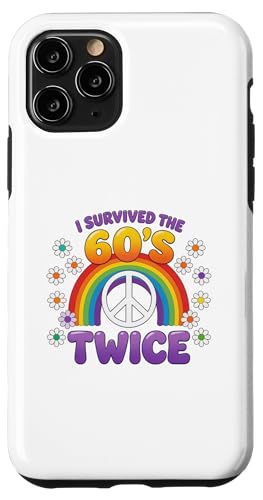 I Survived The 60s Twice 60�N�� 70�� �a���� �X�}�z�P�[�X iPhone 11 Pro �p
