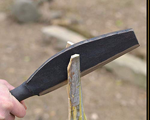 Extra Thick High-Carbon Steel Blade Ergonomic Machete Hand Hatchete Brush Axe-Well Balanced Handle.3 Steel Blade X 12.2" Overall In Length. #TOP4