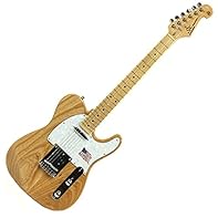 TC style Electric Guitar, White Swamp Ash body, 2 way Truss rod Nickel frets, Volume and tone controls, Maple neck Diecast chrome machine heads Gloss finish