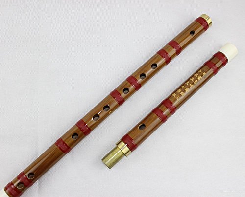 Dizi, Pluggable Bamboo Flute, for Beginner (D Key)
