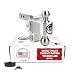 Weigh Safe LTB4-2, 4" Drop 180 Hitch w/ 2" Shank/Shaft, Adjustable Aluminum Trailer Hitch & Ball Mount, Stainless Steel Combo Ball (2" & 2-5/16") and a Double-pin Key Lock