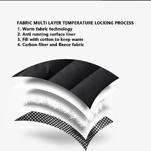 Colete Aquecido, Tecido Leve, Grosso e Isolante, Jaqueta de Aquecimento Preta e Azul para Esquiar pa
