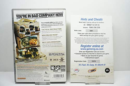 Electronic arts battlefield bad company classi