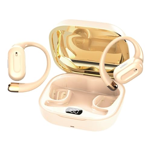 Auriculares Abiertos Inalámbricos: Auriculares De Material ABS Para PC, Entrega De Sonido Confiable, Soporte De Traducción En | Ambiente De Trabajo Para Mujeres, Actividad En La Piscina, Deportes