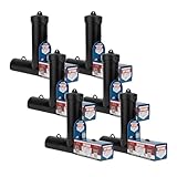 JT Eaton 902 Plastic Top Loader Tamper Resistant Bait Station with Side Eyelets, 4-1/2