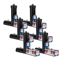 Top Loader Black Plastic Rodent Station Durable Tamper-Resistant for Mice & Rats