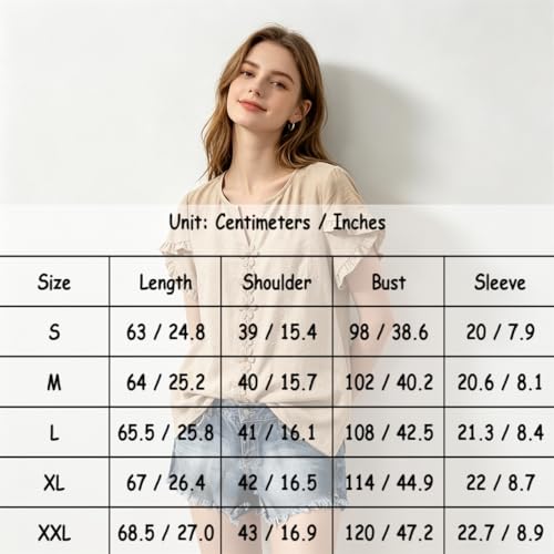 Blouse d'été ample anti-chaleur avec broderie florale chic - 2