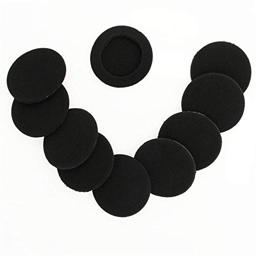 5 pares de almohadillas de esponja para reemplazo de auriculares compatibles con Sony MDR-G74SL, MDR-IF240R, MDR-15, MDR-NC6, MDR-NC5, MDR-210, MDR-101, SRF-HM33, SRF-H4 miniatura 3