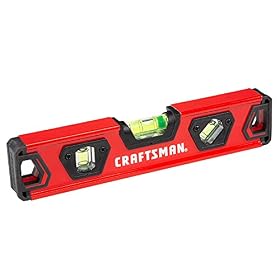 CRAFTSMAN Nivel de torpedo, 9 pulgadas, con…