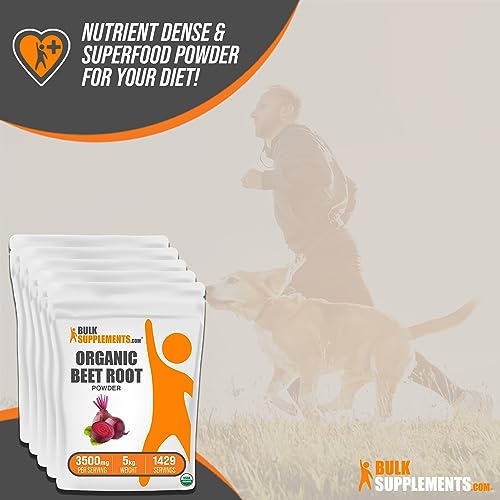 image for BULKSUPPLEMENTS.COM Organic Beet Root Powder - Beet Juice Organic, Bee