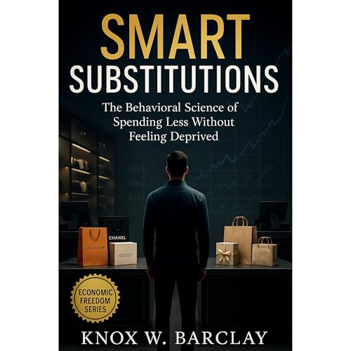 Smart Substitutions: How to Spend Less, Maximize Satisfaction, and Rewire Daily Habits Audiolibro Por Knox W. Barclay arte de