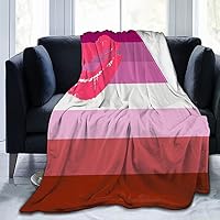 Hdadwy Bandiera gay Bear Paw LGBT Flanella in pile Coperte per divano letto Soggiorno Coperta morbida Calda e soffice Coperta in peluche 50 x 40