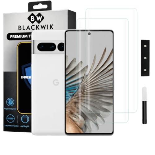 Image of Blackwik UV Curved Tempered Glass for Google Pixel 7 Pro | 2-Pack