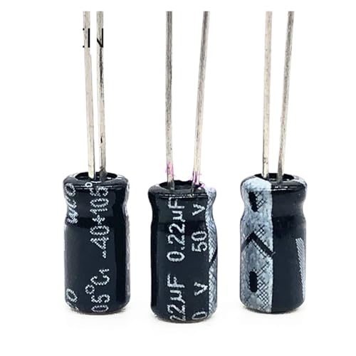 Condensateur électrolytique 50V 0.22uF miniature de haute durabilité x30