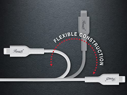 Cable Lightning de carga rápida Rosewill con transferencia de datos para estuche AirPods 3