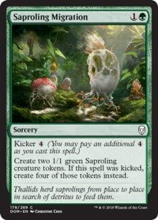 Saproling Migration - Foil - Dominaria