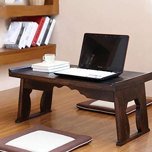 Mesa de estudio plegable y escritorio de madera portátil de 60x34cm 2